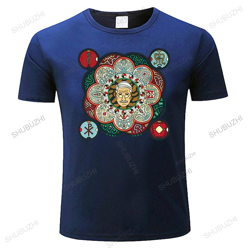 New Arrived Mens Tshirts New Carl Jung Tee Shirt Artwork The Red Book Mandala Tshirt Big Tall Homme Summer Teeshirt Tops