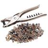 Interchangeable Punch and Eyelet Hole Punch Pliers - Draper - 210 Mm - Set of Pliers