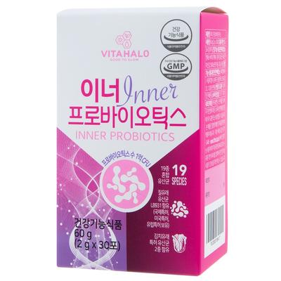 VITAHALO Innere Probiotika 1Box/60g(2gX30ea)