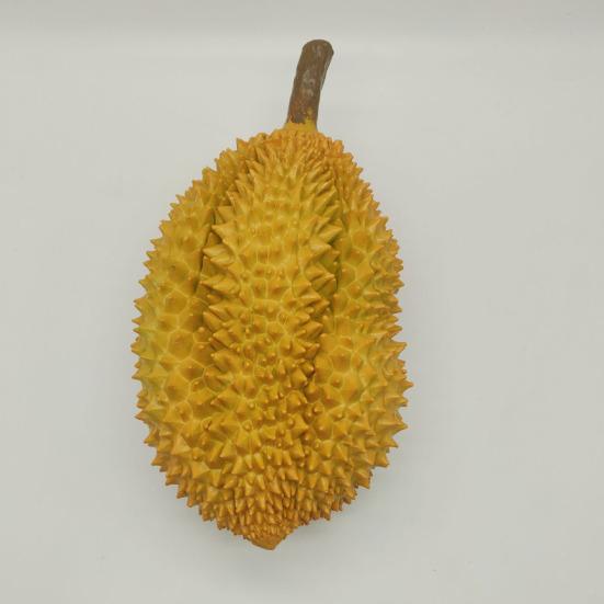 Durianmodell Falsk durian-dekorasjon Falsk durian-figur Kunstig fruktrekvisitt for Fruktbutikker Supermarkeder Utstilling