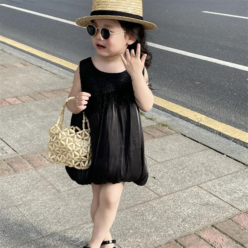 Trendy Korean Style Handcrafted Children's Tote Bag For Stylish Summer Accessories In Bright Colors