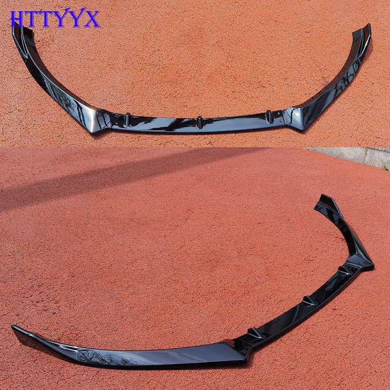 Lèvre de Spoiler Diffuseur de Lèvre Diviseur de Pare-chocs Avant de Voiture Kit Carrosserie Spoiler Garde-boue Pour Golf 6 MK6 GTI GTD 2008 2009 2010 2011 2012 2013