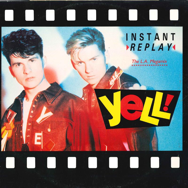 

12inch Record YELL Instant Replay The L.a. Megamix 12FANX22 FANFARE 1989 UK Dance Electronica Used