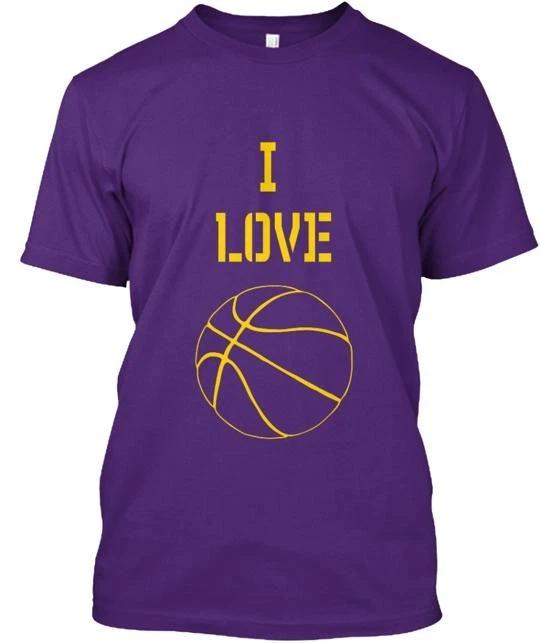 

I Love Basketball TTshirt Made in the USA Size S to 5XL L