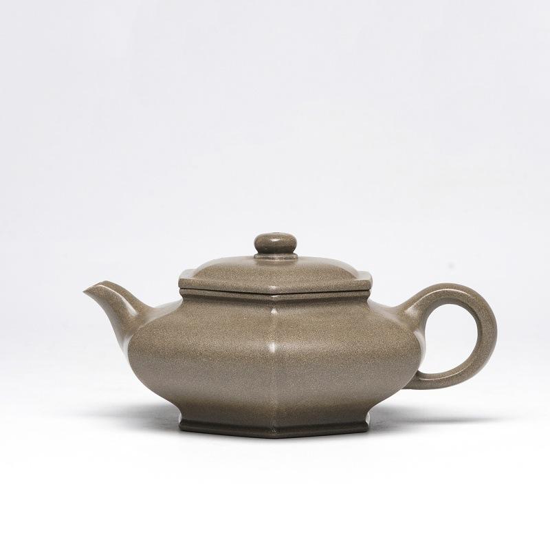 

270ml Exquisite Yixing Purple Clay Teapots Handmade hexagonal Pot Raw Ore Livid Section Mud Kettle Zisha Tea Set Gifts craft