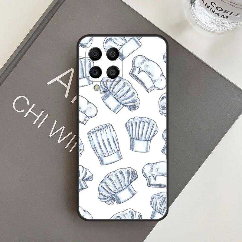 Baking Cook Chef Case For Samsung Galaxy M15 M35 M55 M56 M36 M16 M06 M31 M13 M33 M53 M12 M32 M52 M14 M34 M54