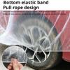Disposable Car Clothing Cover Dustproof Rainproof Car Film Cover PE Car Full Scratch-Proof Prot X0K0