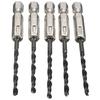 15pcs HSS Steel High Speed Drill Bit Set Hex Shank-3mm 4mm 5mm Power Tool