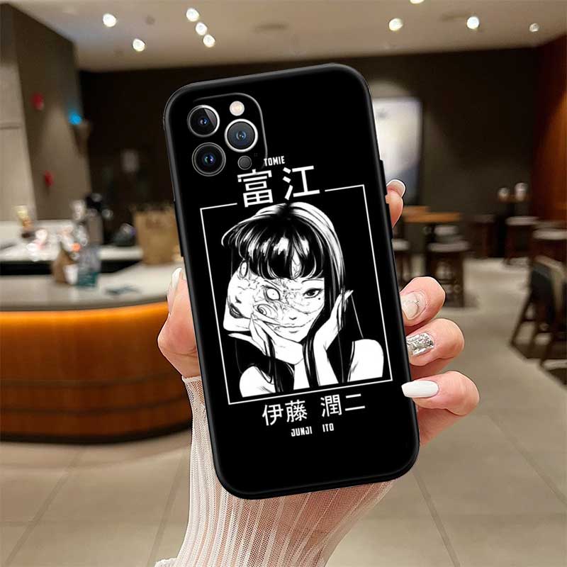 NH35 Junji Ito Tomie Shell Phone Case for Samsung Galaxy Note 10 20 S23 S24 S25 Ultra FE Plus Edge Lite A02S A35 A07 A17