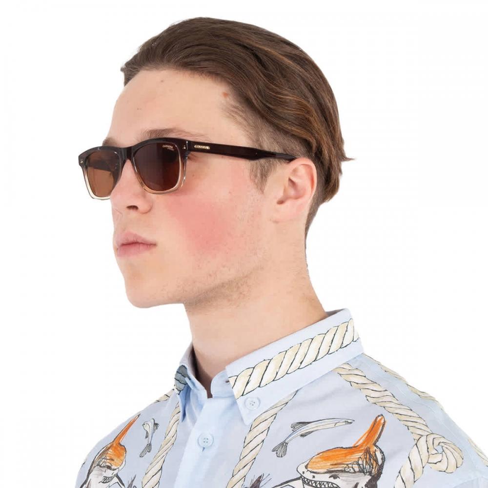 Carrera Men S Brown Square SunglaSSeS 266 S 00my 70 53 Multi