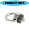 1/4" 20 D Rings Screws Adapter Fix Screw for Camera Tripods Mounts and Quick Release Plate Compatibility