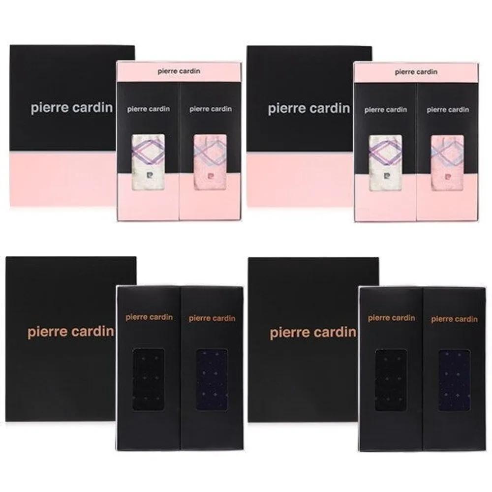 [Pierre Cardin] Men s and Women s Sock Gift Set (Select 1 of 2 Pairs/Set) Long or Mid-length, Made in Korea 01. Women s Socks 2 Pairs 2 Set