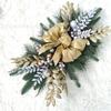 Christmas staircase decoration staircase wreath pendant Christmas Nordic home scene arrangement