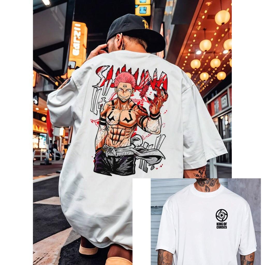 Anime Jujutsu Kaisen Itadori Yuji Men Women Summer T-shirt Oversized Harajuku Oversized Retro Short Sleeve Casual Comfort Y2k