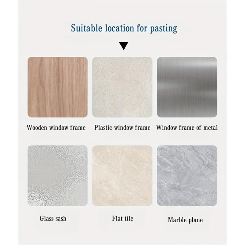 Home Easy-to-Install Windproof Thermal Film, Winter Sealing Window Draft Stopper Leak-Proof Curtain, High Transparency Thickened Plastic Sheet