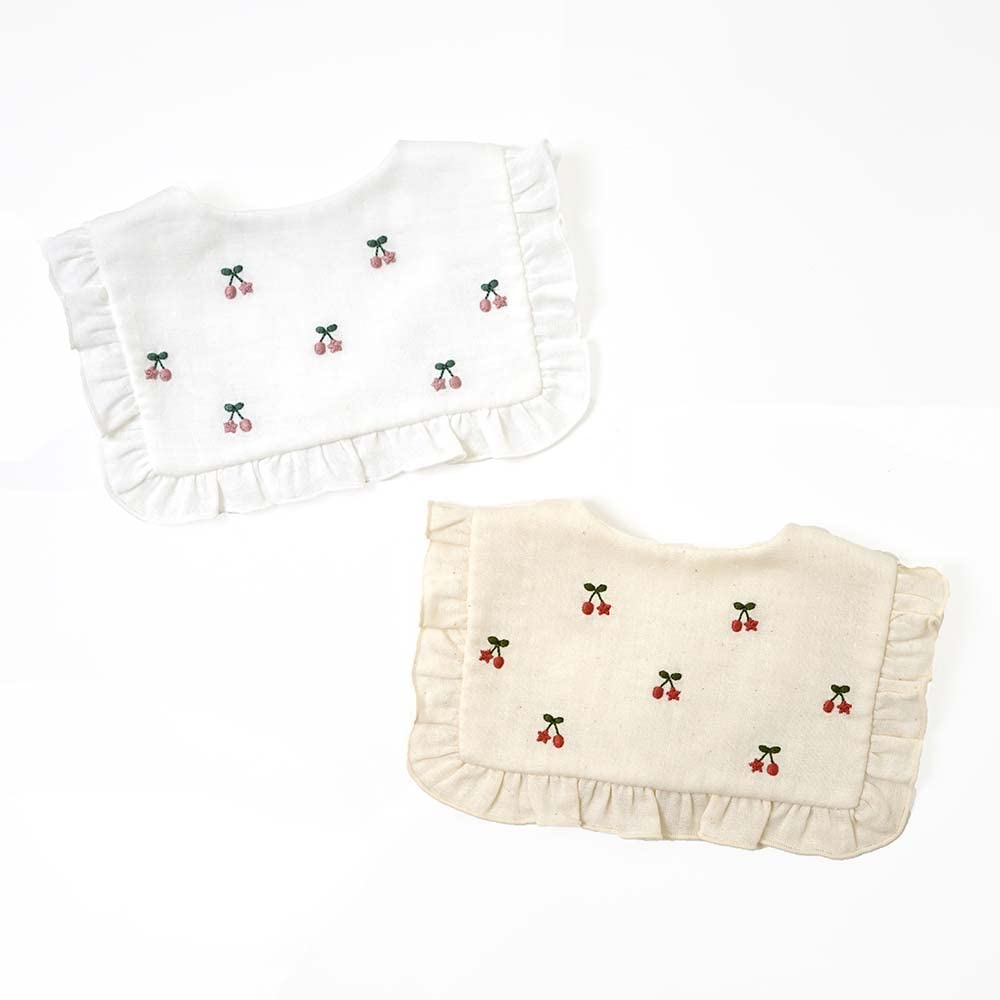 10mois Cherry 21152420 Bib, Beige,