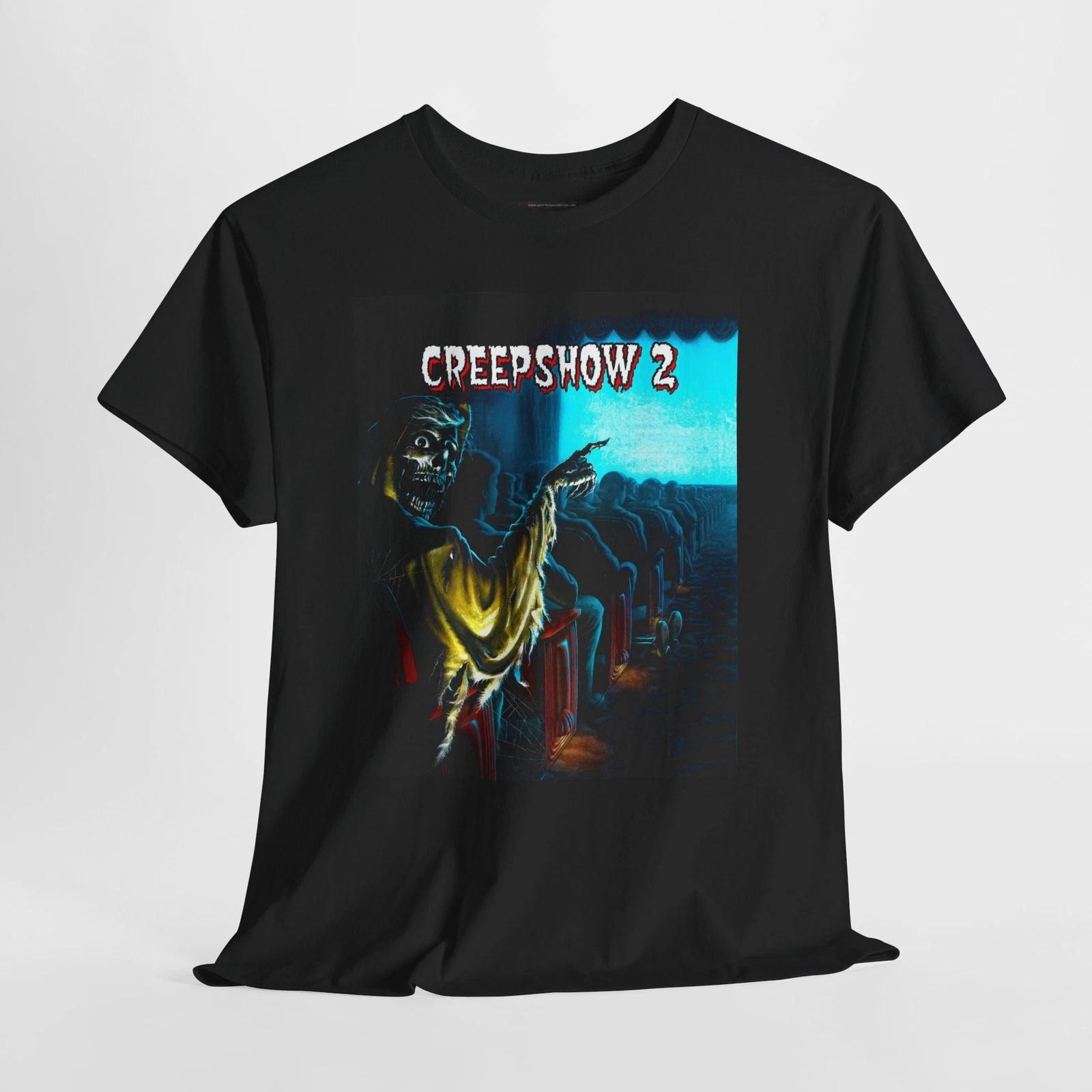 Creepshow 2 Horror 1987 Retro Movie Poster Horror Unisex Graphic T-Shirt 3XL