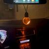 Car Retro Light Bulb Atmosphere Ambient Light Interior Rearview Mirror Pendant Decor Flat Acrylic Decoration Car Styling