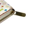 Louis Vuitton M60241 MonogramMulticolore Zippy Wallet Long Wallet White/pink