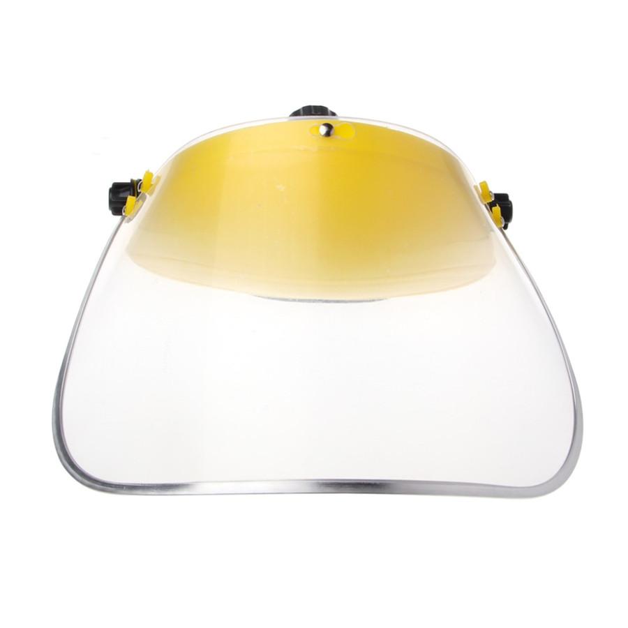 Safety Protective Mask Clear Head-mounted Face Eye Shield Screen Grinding
