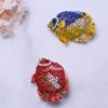 Popular Cartoon Animal Carp Alloy Rhinestone Pin Personalized High-End Jewelry Brooch Corsage