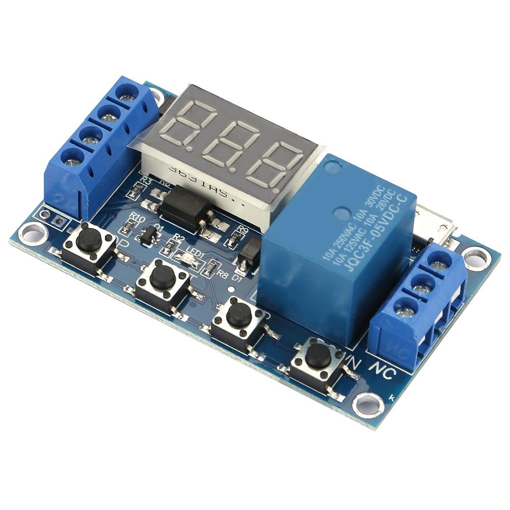 

DC 5 30V LED Display Delay On Off Relay Module Trigger Cycle Delay Timer Switch