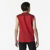 Mizuno Dry Aeroflow Cooler Training Tank Highly Breathable Salsa Size 32MAB003 Top, Shirt, Material, Sweat-Wicking, Quick-Drying, Unisex, Red, 2XL,