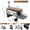 Foldable Outdoor Camping Utility Cart