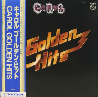 LP Record CAROL - Golden Hits 16Y6 PHILIPS 1978 Japan Obi Japanese Pop/Rock Used