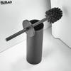 1PCS Stainless Steel Toilet Brush with Holder Wc Brush Wall Mounted Cleaning Brush For Toilet Bathroom Accessories