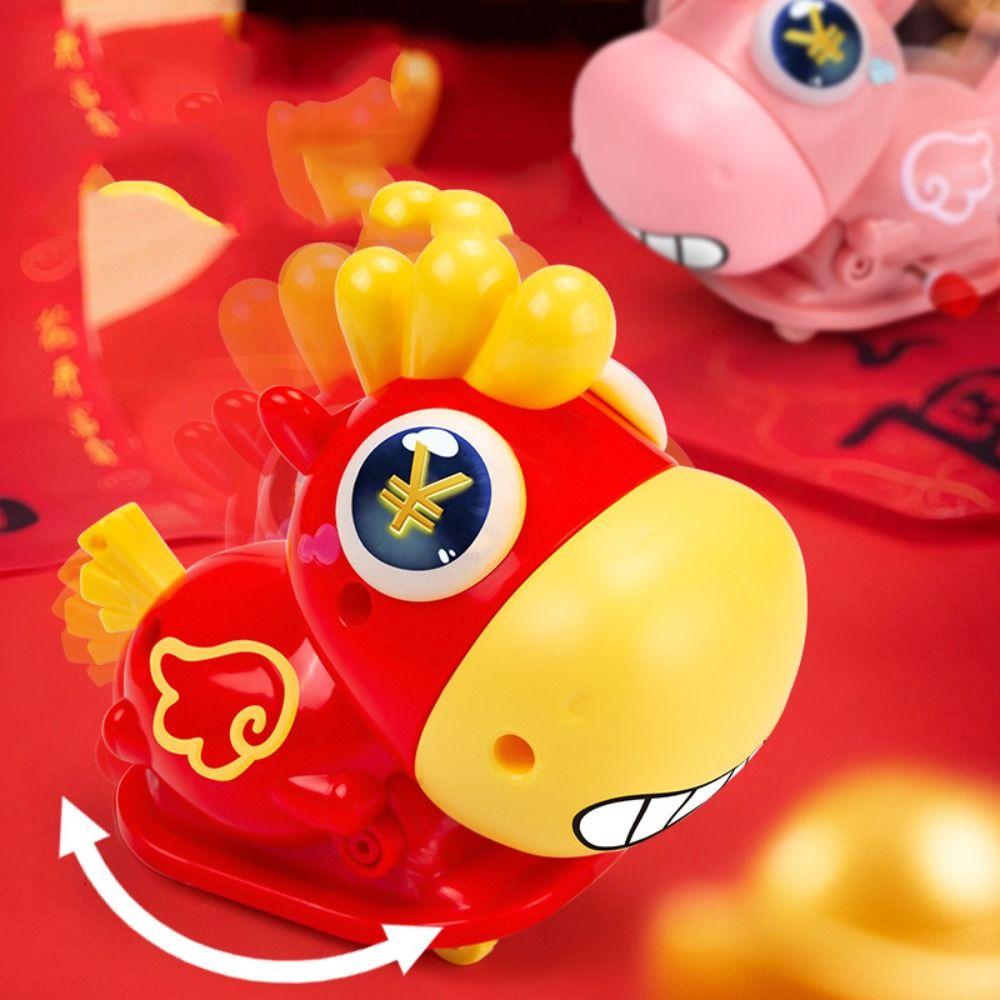 Movable Animals Horse Wind-up Toy Climbing Horse Clockwork Model  Baby/Toddlers