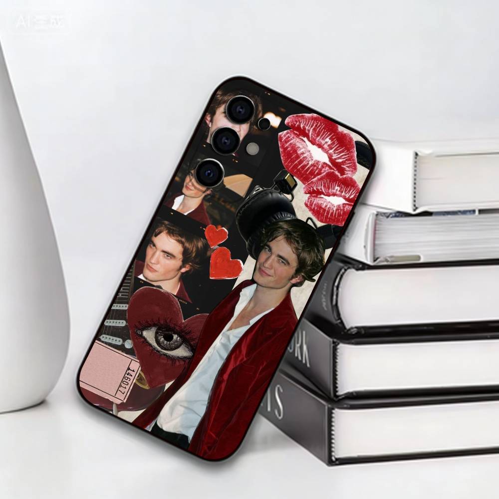 Actor Robert Pattinson  Phone Case For Samsung S25,S24,S21,S22,S23,S30,Ultra,S20,Plus,Fe,Lite,Note,10,Black Cover