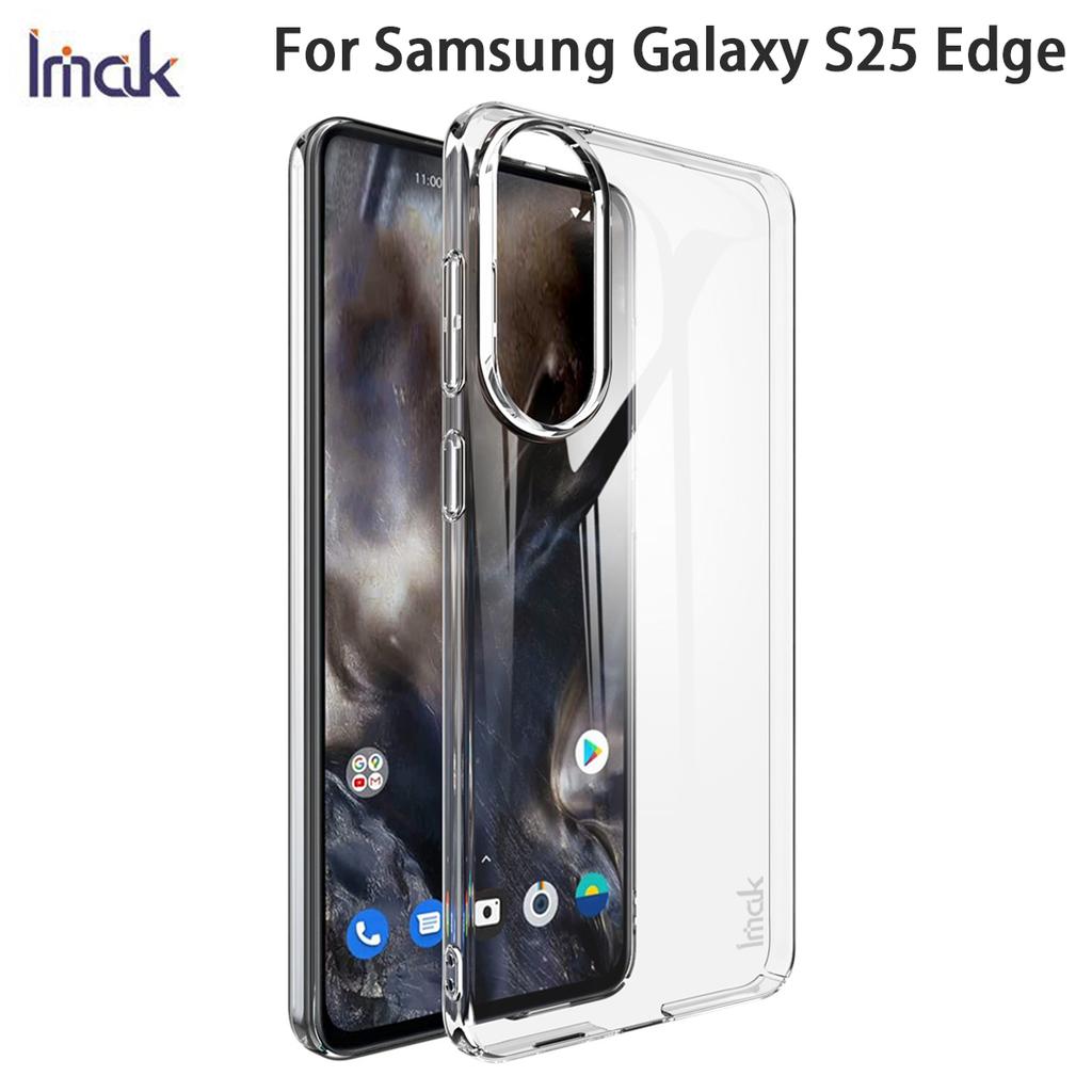 For Samsung Galaxy S25 Edge 5G Phone Case IMAK Wings II Wear Resistant Crystal Pro Case
