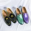 Fashion Size 38-46 Classic Men Fashionable Loafers Men Casual Comfortable Breathable Business Office Leather Shoes Gentleman's Shoes Men
