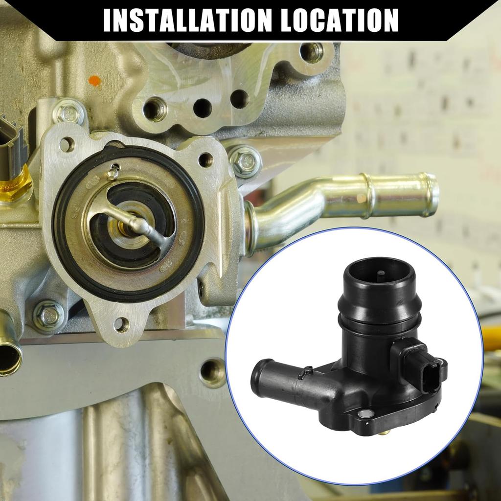 No.55579010 Engine Coolant Thermostat Housing Assembly for Chevrolet Trax 2013-2019 for Chevrolet Sonic 2012-2019 / Inner Water Pump