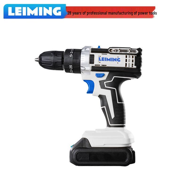 

Reiming 20V Cordless Impact Drill - Portable Electric Drill & Screwdriver with Lithium Battery and Accessories