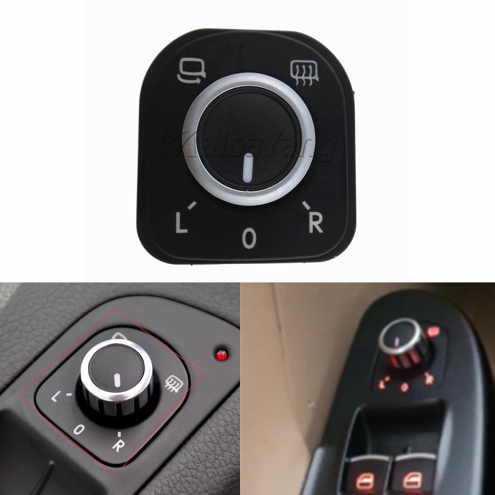 For VW Volkswagen Jetta Golf Mk5 Mk6 Mirror Control Switch Adjust Knob For Tiguan CC Passat B6 B7 5ND 959 565F 5ND959565A