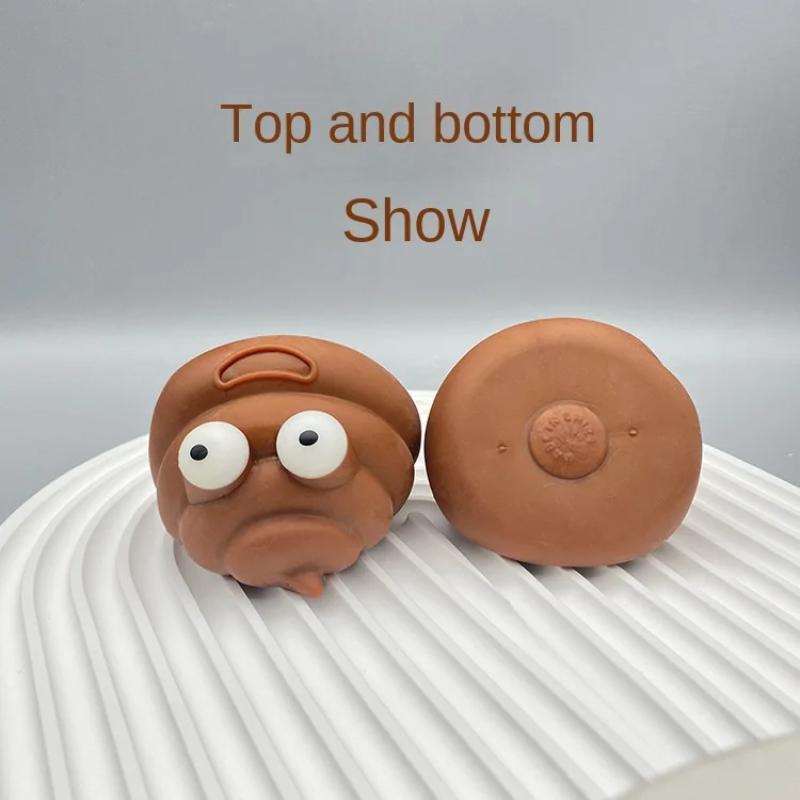 Kacke Klebriger Ball Spielzeug Quetschen Kneifen Entlüftungsbälle Stressabbau Spielzeug Erwachsene Kinder Jugendliche Geschenke Stressabbau Spielzeug