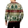 Men's Round Neck Fleece-Lined Thick Warm Sweatshirt