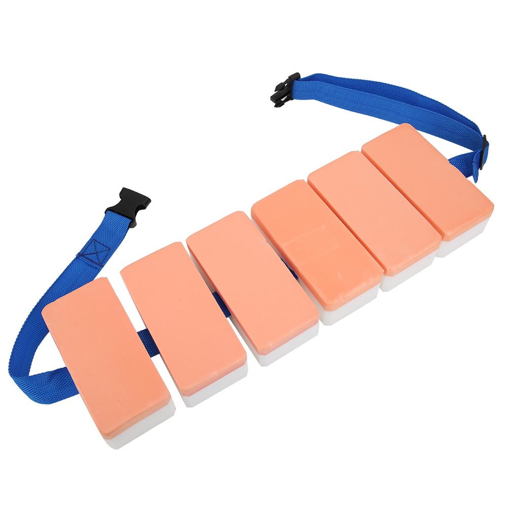 

Плавательный пояс EVA Регулируемый плавающий пояс Тренировочное оборудование для детей 6-Block