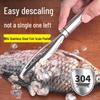 Stainless Steel Manual Fish Scale Scraper