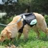 Ny husdjurshund hund självbärande ryggsäck medelstor och stor hund utomhus bärbar hundpromenad snackpåse