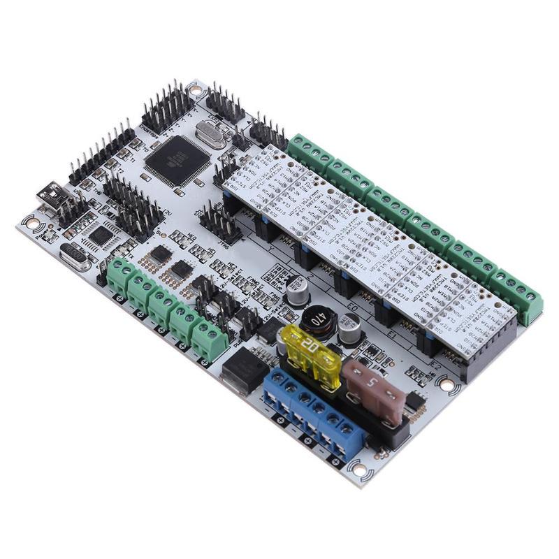 Rumba Plus 12V Upgraded Integrated Motherboard Control Board Support 3 Print Heads for 3D Printer Mainboard 3D Printer /& Supplies 3D Printer Module Board