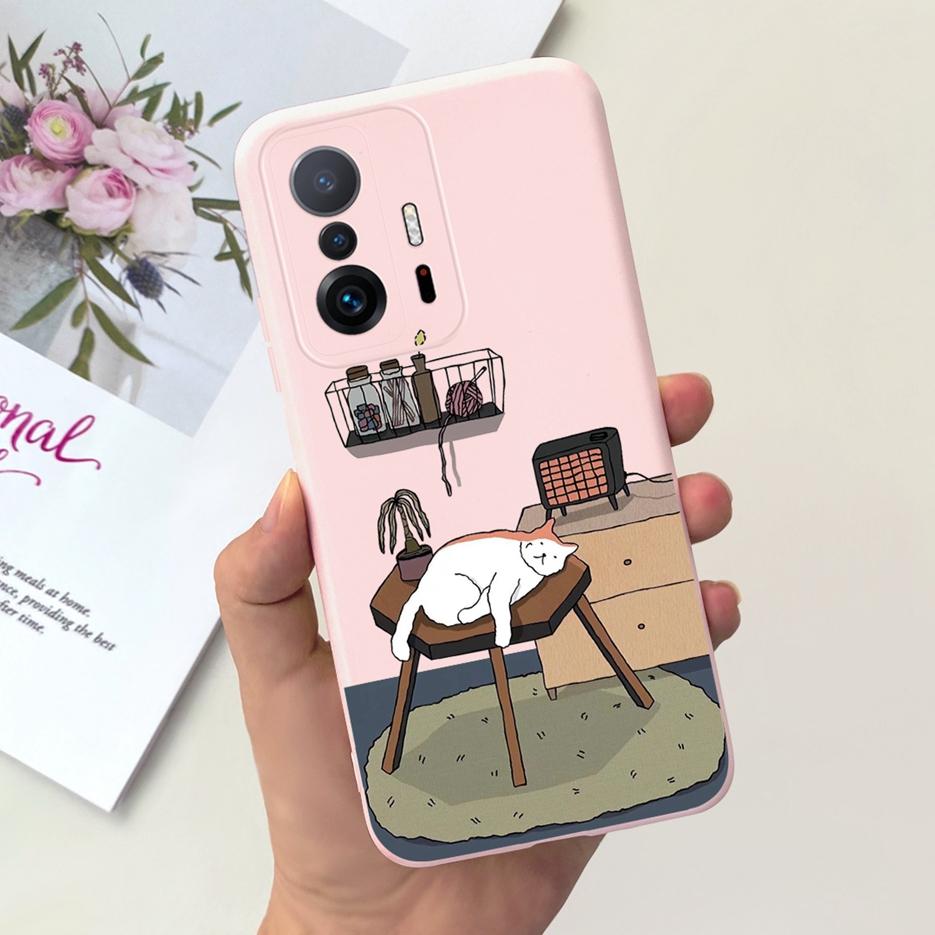 Für Xiaomi Mi 11T Pro Hülle Niedliche Astronauten Cartoon Hülle Weiche Silikon Handyhüllen Für Xiaomi 11T Mi11T Pro 11TPro Fundas Stoßfänger