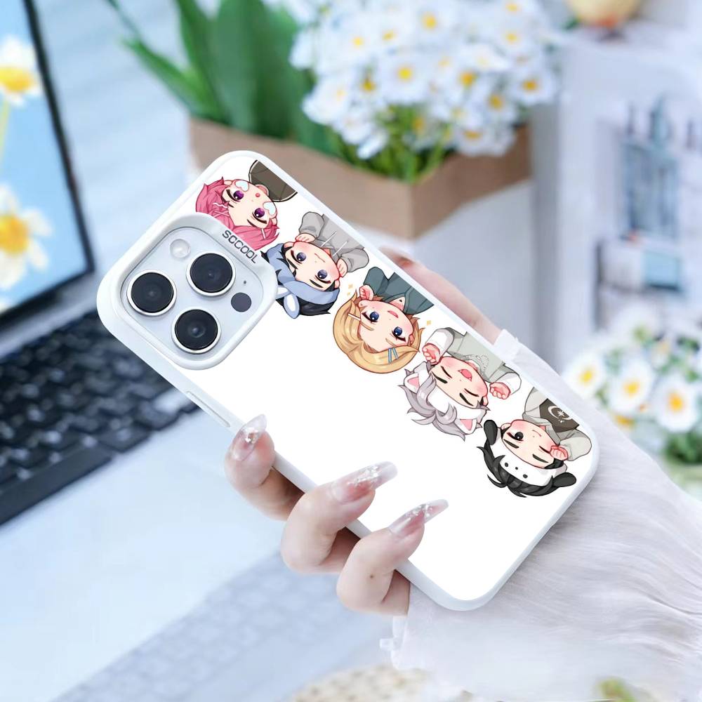 W-Webtoon-EACE  Phone Case For IPhone 16 17 15 14 12 13 Pro Max white Color Shockproof Cover