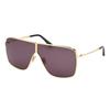 Huxley Smoke Pilot Unisex Sunglasses Ft1159 30a 68