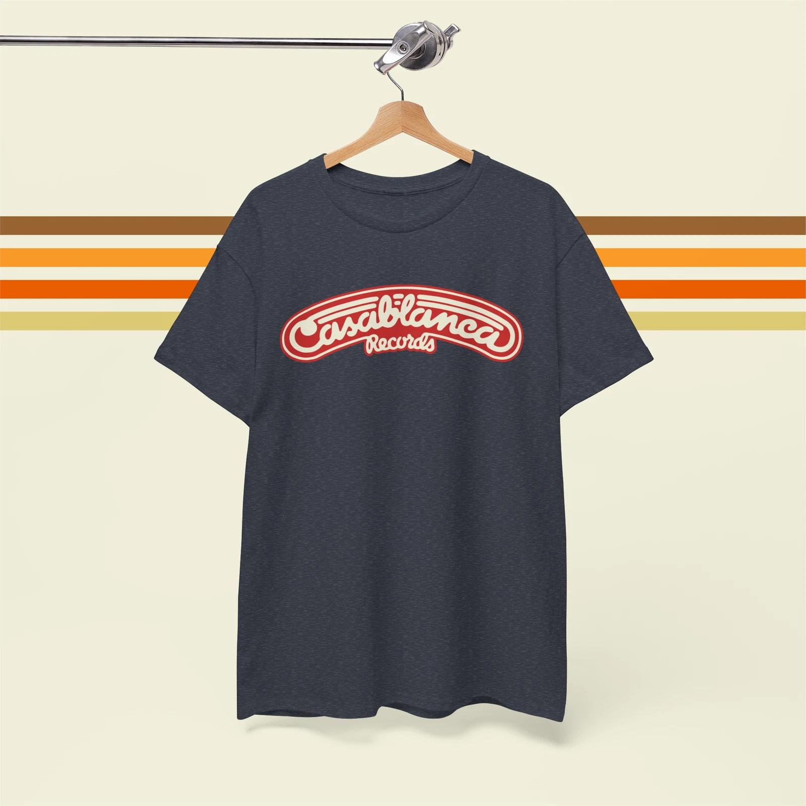 Casablanca Records 70 s Vintage Vinyl Label Premium Unisex T-Shirt S
