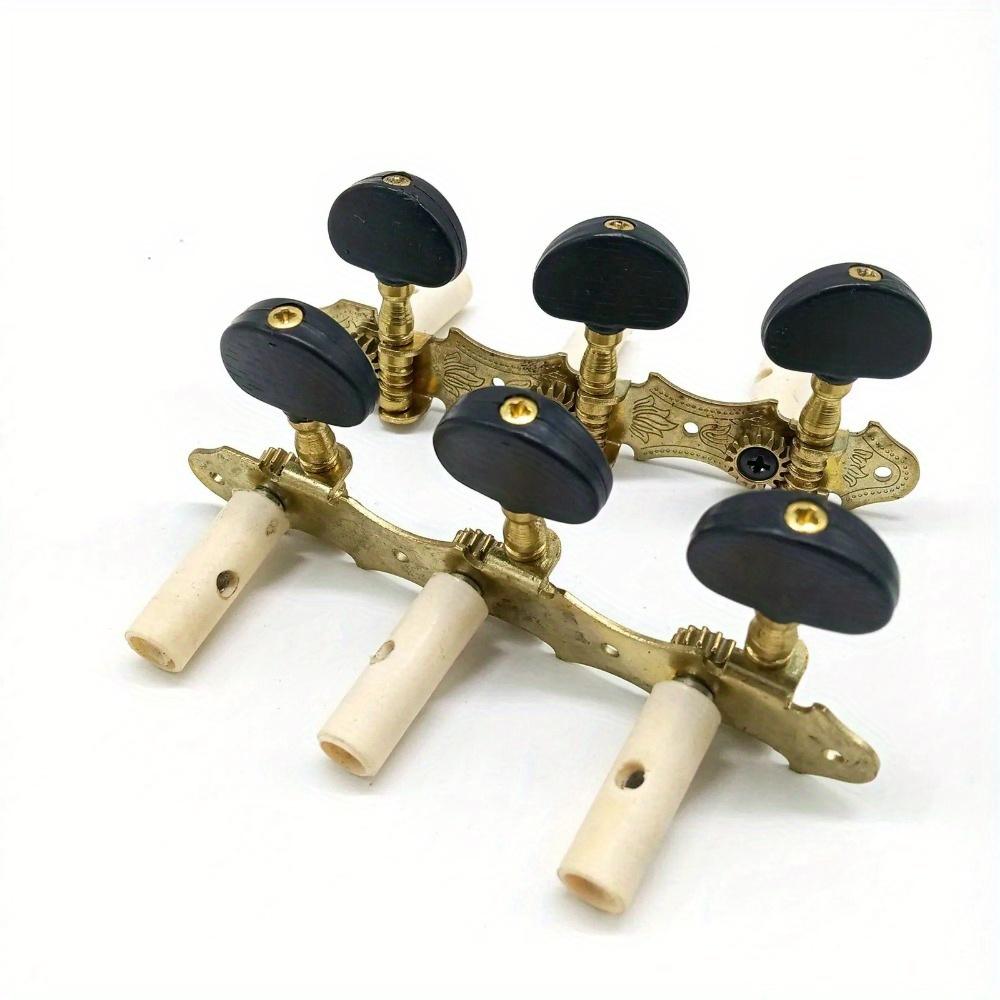 1 Set Left Right Classical Guitar String Tuning Pegs Machine Heads Tuners Keys 3L3R Professional Guitar Accessories