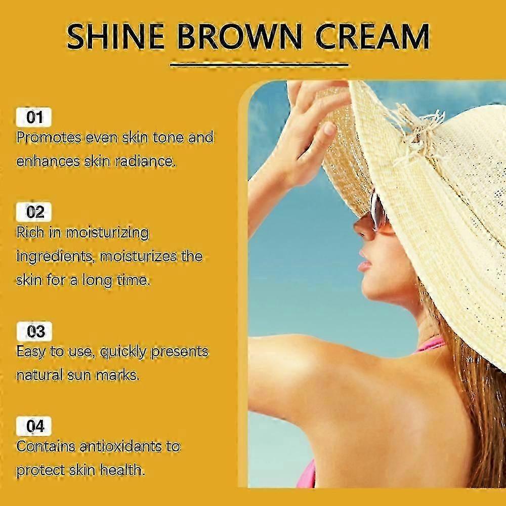 1-3x Fast-Acting Tanning Cream for a Golden Sun-Kissed Look