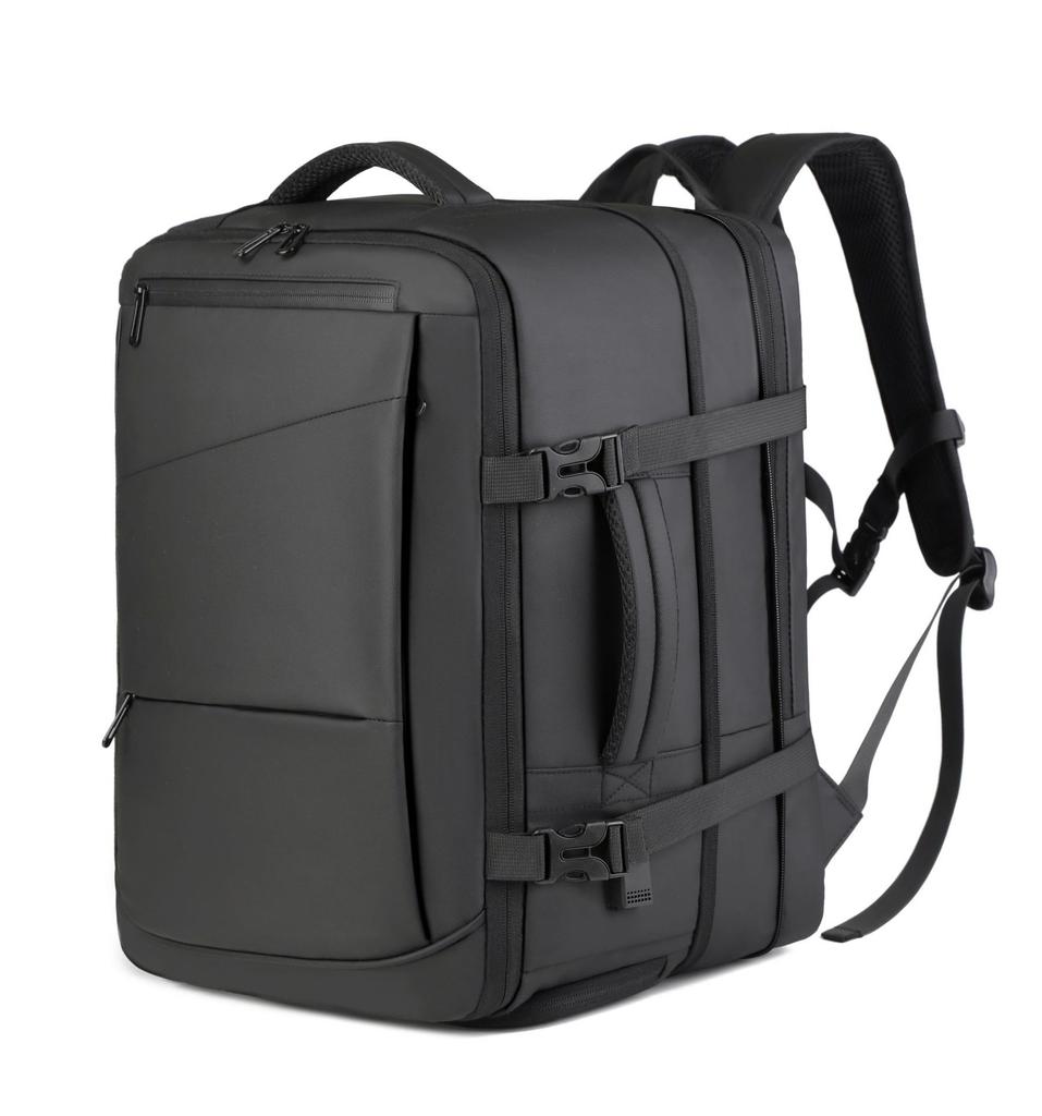 Schoolbag Men's Backpack Business Style High-end Multi-layer Computer Bag Casual Large Capacity Expansion Business Travel Backpack Men